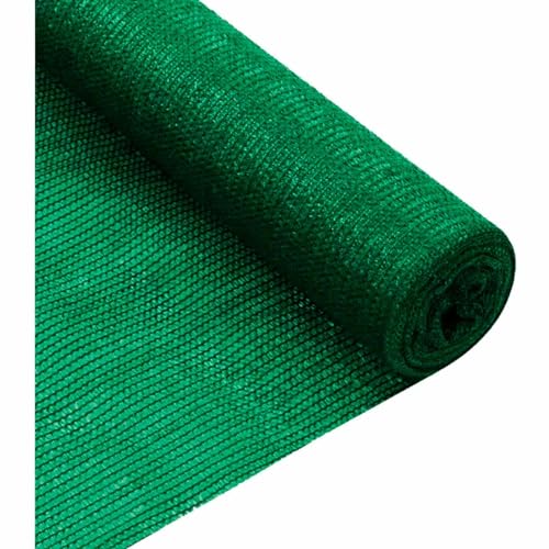 Acan Tradineur - Rollo de Malla de sombreo tupida, Cierre de ocultación de 120 g/m2, Alta Resistencia, Tela para cercar Jardines, fincas, huertos, Vallas (Verde - 2 x 5 m)