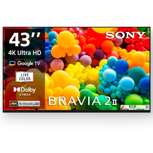 Sony 108 cm (43 inches) BRAVIA 2M2 Series 4K Ultra HD Smart LED Google TV K-43S22M2