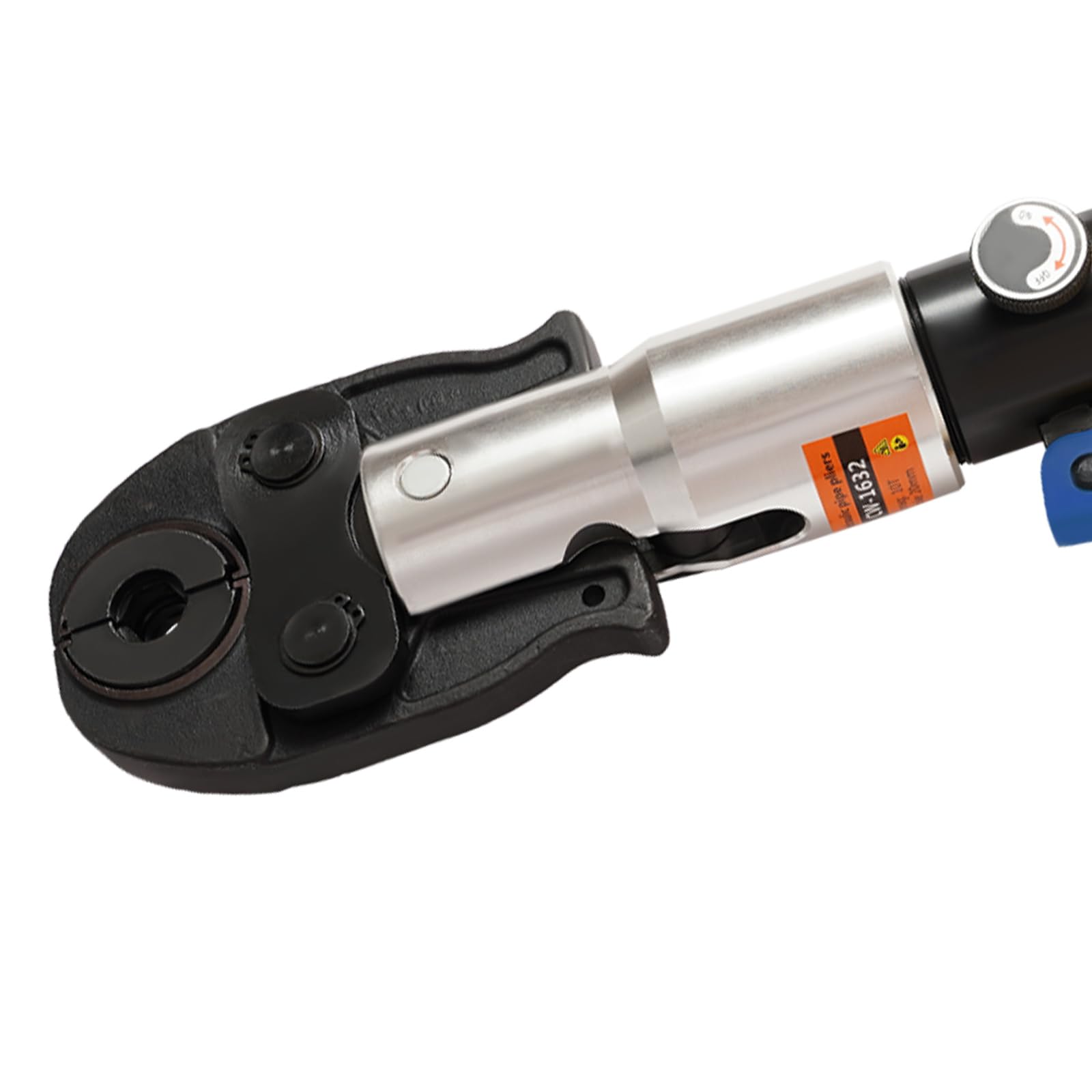 Pinza crimpatrice professionale per profilo a V e profilo a U, pinza crimpatrice idraulica, testa girevole a 360°, U16 U20 U25 U32 e V12 V15 V18 V22 V28, per tubi in rame e connessioni