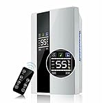 Dehumidifier with Remote Control and Air Purifier, Portable 2200ml Home Condensation Moisture Damp Solution