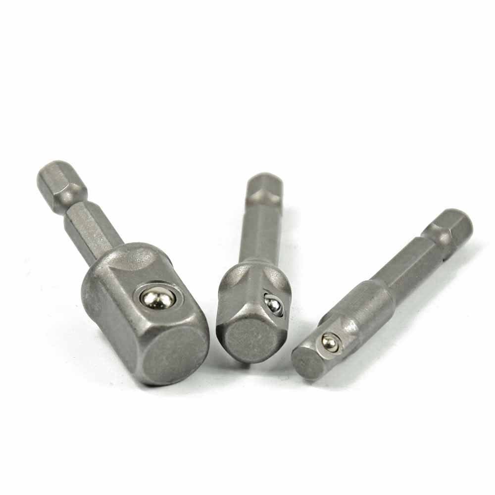 3PCS Extension Rod Set for Electric Drill Power Tool Accessoriess