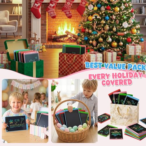 LCD Writing Tablet for Kids, 8.5 Inch Colorful Doodle Board Drawing Tablet for Kids, Educational Learning Toys, Christmas Birthday Gifts for Boys and Girls Aged 3-8 (24) by Lascritta - Used condition - Image 6