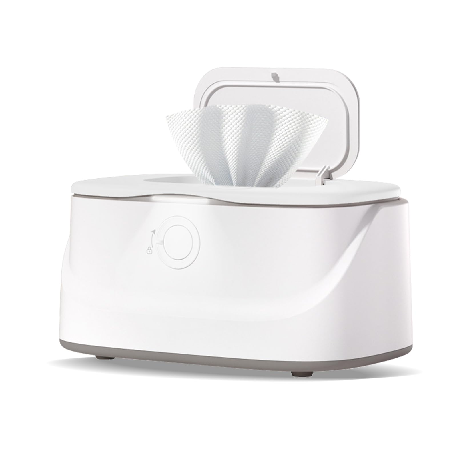 Calentador de toallitas húmedas para bebé, CEIEVER portátil pañal Wipe Warmer Wipes caja térmica con ajuste de temperatura de 3 niveles para bebé, toallitas para bebé, caja de calefacción, para el