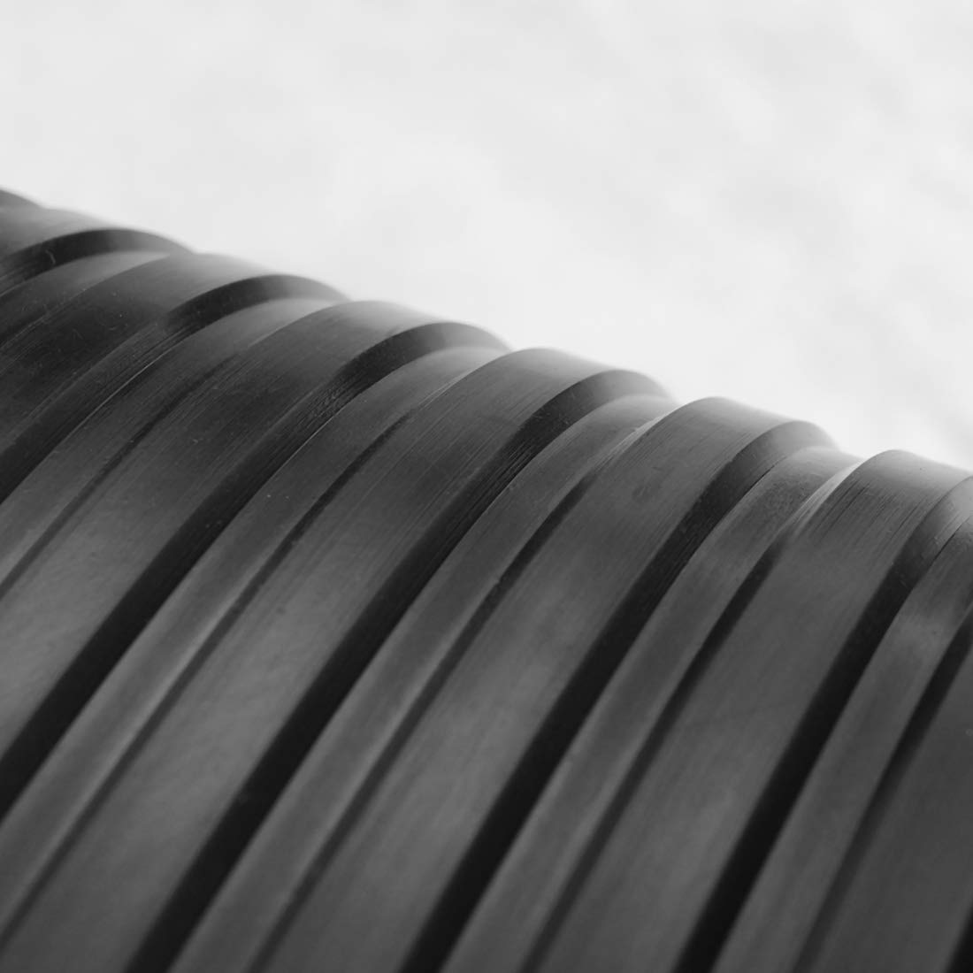 4m² Leistenmatte, 1,00 x 4,00 m, Stärke: 6,0 mm, Schwarz