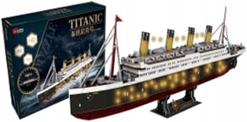 CubicFun Titanic Led I kl  3D Puzzle