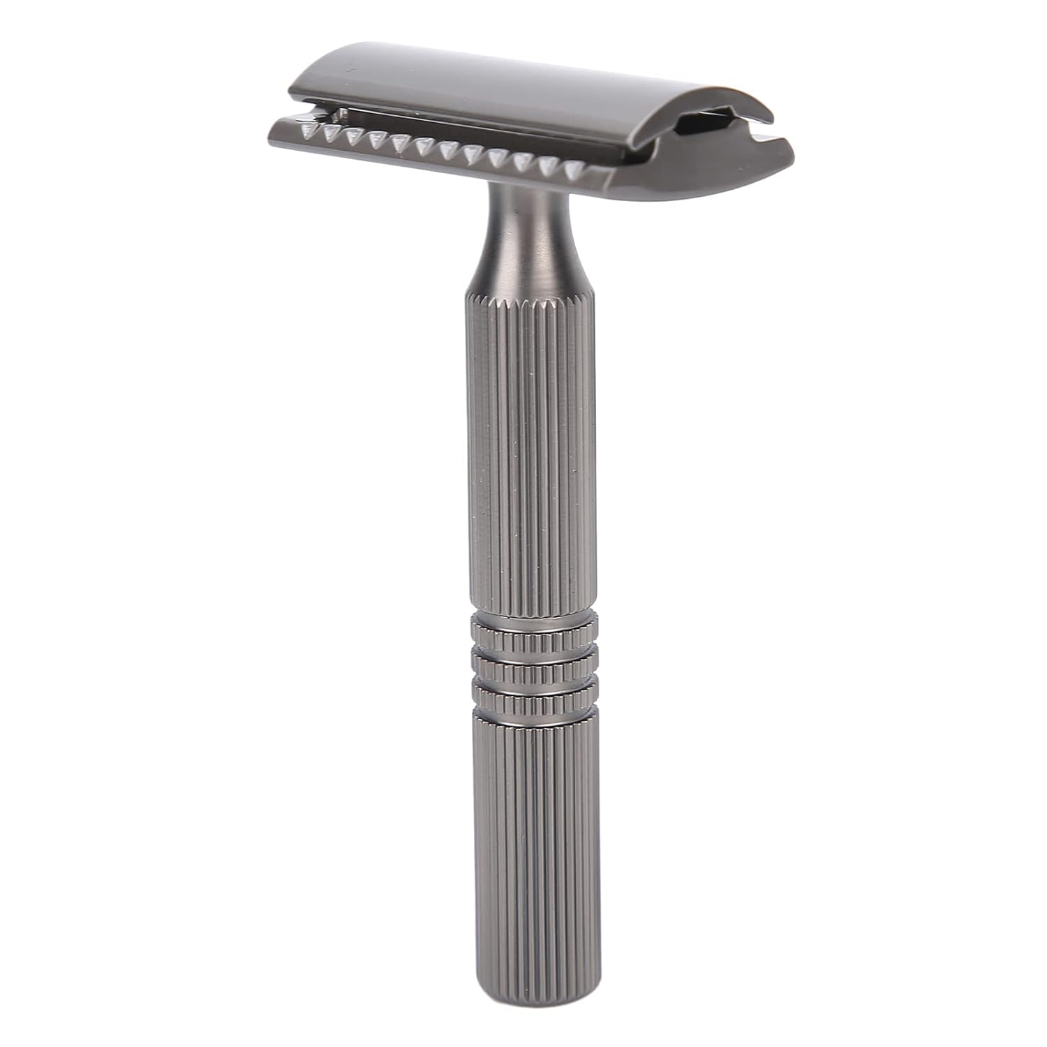 Professional Mens Shaver Durable Alloy Retro Shaver Portable Bladeless Shaver Home Barber Shop Double Edge Manual Safety Shaver