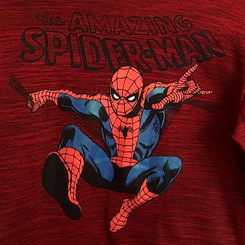 Image of Marvel Avengers Spider-Man Black Panther Miles Morales Boys 2-Piece Fleece Sets, Fleece Hoodie and Pants Bundle Set for Boys