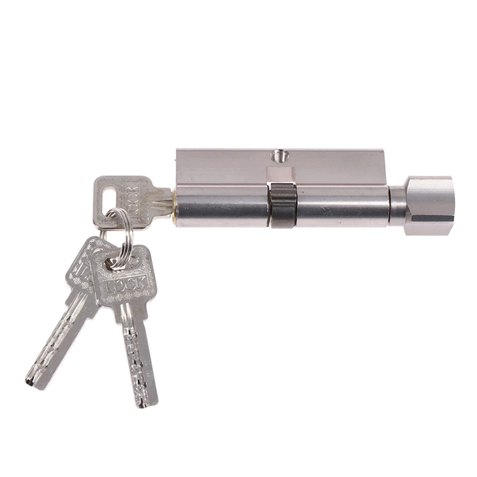 Barrel Lock Door Barrel Lock 70 * 29mm Cylinder Biased 70mm 3 Keys Anti-Theft Entrance Brass Home Security Interior Bedroom