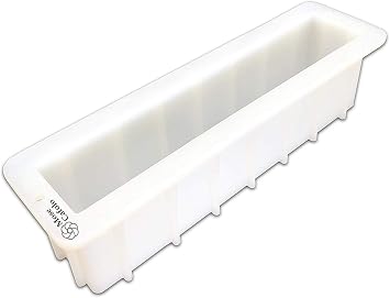 Mose Cafolo Large Loaf Soap Mold Thick Lip Silicon Rectangular Mould DIY Handmade Swirl Making Tools Tall 12