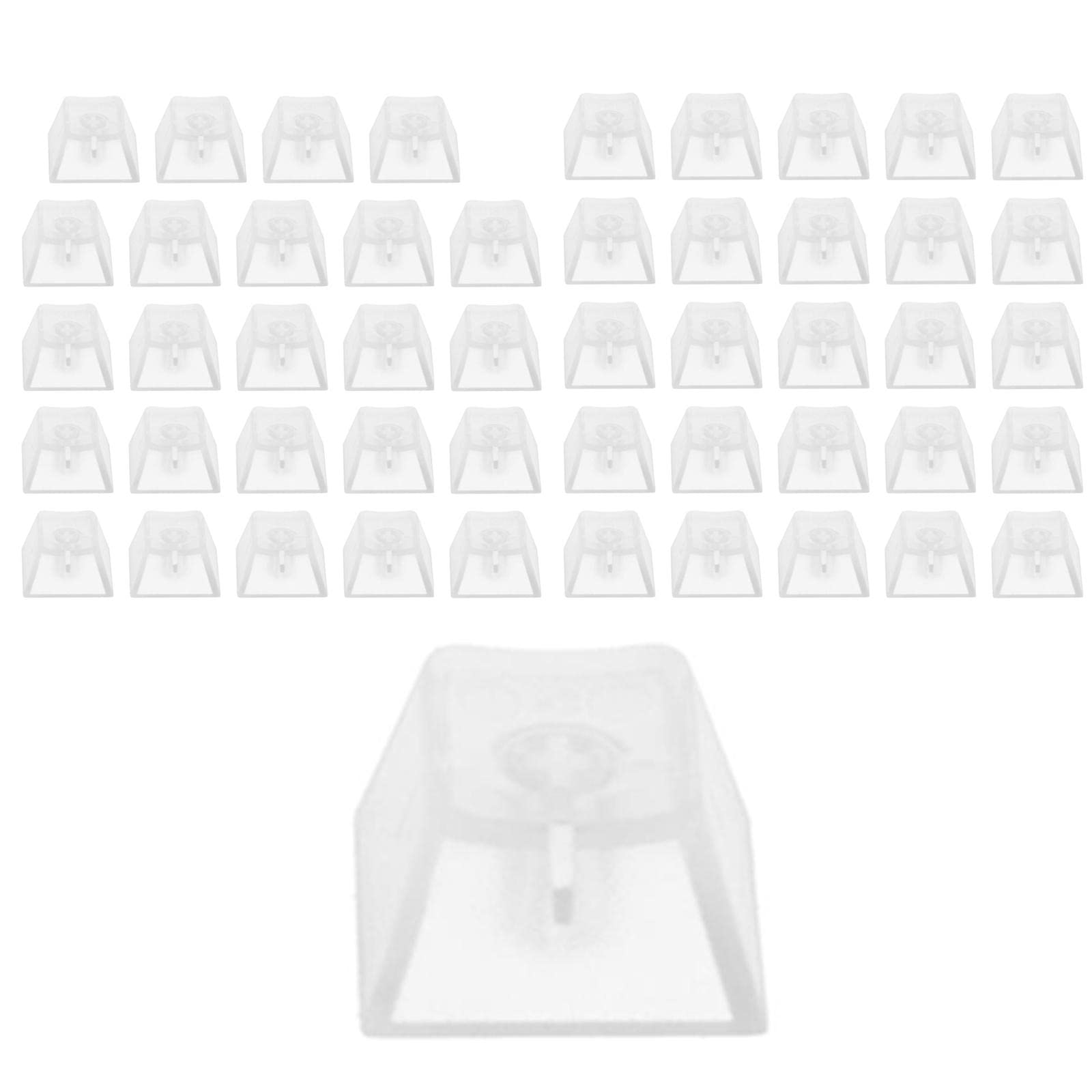 CALANDIS™ DIY R4 1U Transparent Keycaps for Cherry MX and Clone Switches 10/50/100 Pcs 100 Keys Transparent | Keyboards & Keypads | Keyboards, Mice & Pointers-image-43