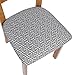 Housses de Protection de siège de Chaise Extensible Housse de Chaise de Salle à Manger Tapis Anti-poussière Amovible imprimé Protéger la Housse Amovible Lavable