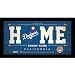 MLB Los Angeles Dodgers Home Sweet Home Sign with Game-Used Dirt from Dodger Stadium, 6 x 12", Blue