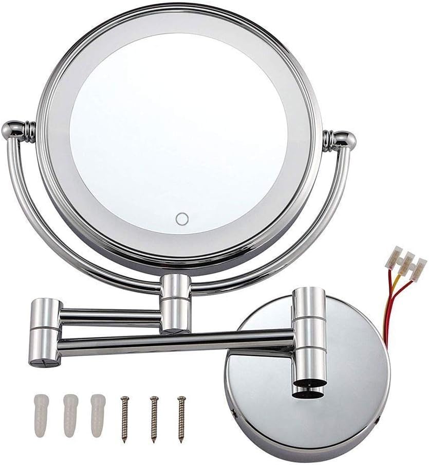 Miroir de salle de bain LED haut de gamme à fixation invisible