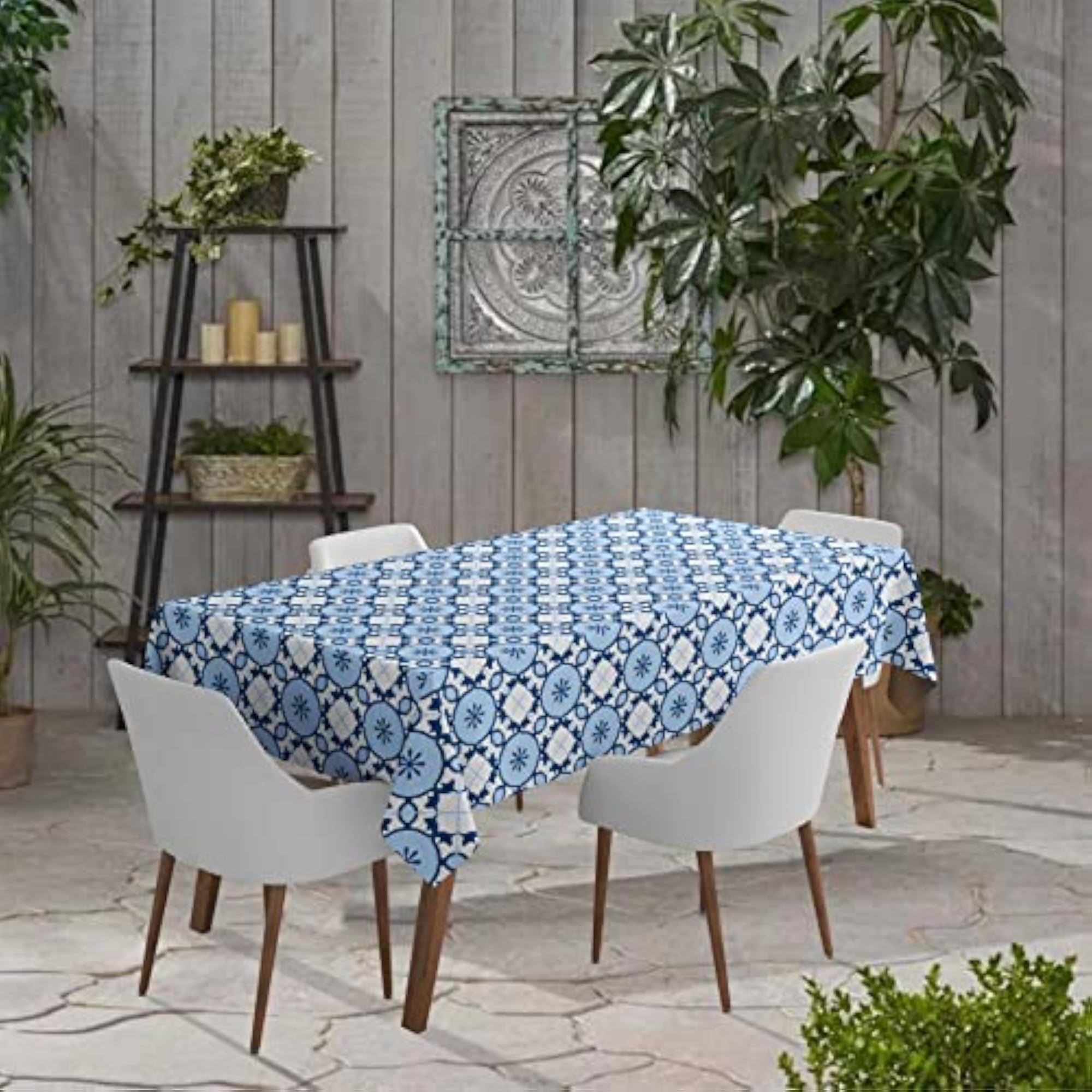 Indoor/Outdoor Tablecloth 58x120 Inch Rectangle