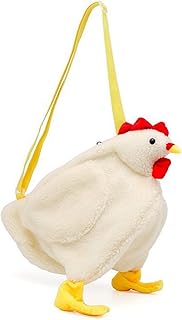 AWXZOM Cute Chicken purse hen bag, chicken bag, chicken Handbag, cute tote bag Cartoon bag For Women
