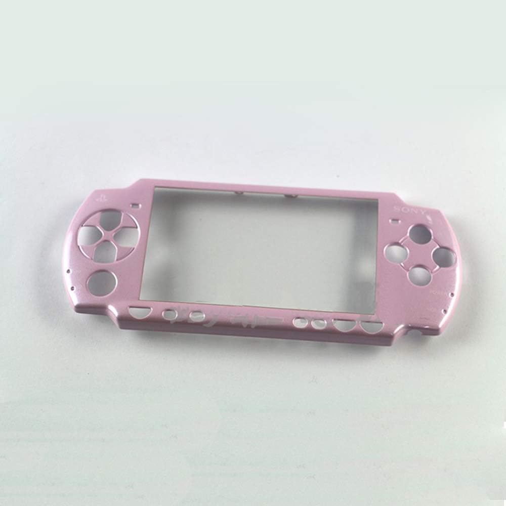 Replacement Housing Front Face Plate Faceplate Shell Case Cover for PSP 2000 Controller Black (Green)