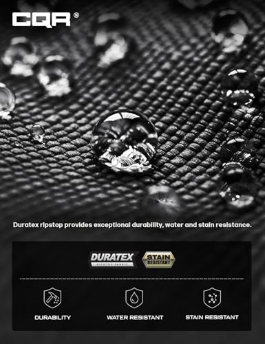 Image of CQR Men's Quick Dry Work Pants, Water Resistant Outdoor Tactical Pants, Lightweight Stretch Cargo Hiking Pants