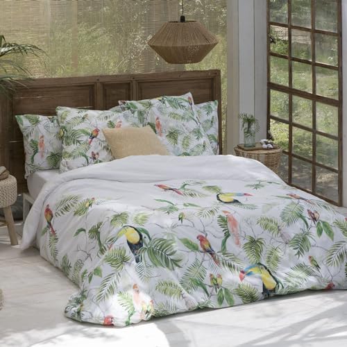 ETHERE Funda nórdica con Botones Catey Cama 150 cm