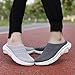 Slip On Mules Clogs for Womens Mens Knitted Backless Slippers Lightweight Comfortable Breathable Open Back Non Slip Shoes Casual Walking Slippers Closed Toe Slides Outdoor Sports Wedge Mule Fashion