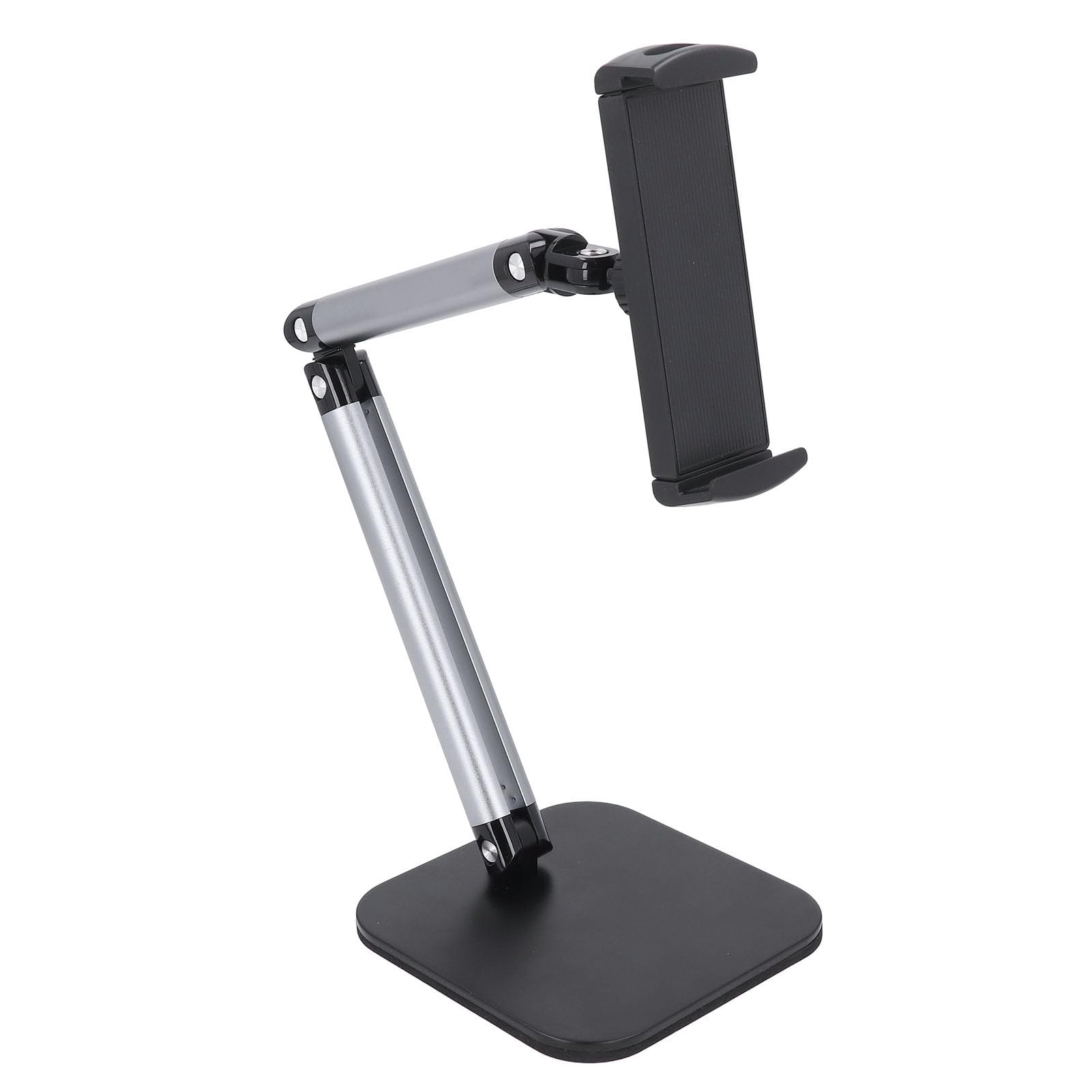 Tosuny Supporto per Tablet Telefono Supporto Regolabile con Rotazione a 360 Gradi per Telefoni Tablet da 4,7-12,9 Pollici - Design Pieghevole Portatile per Viaggi di Lavoro
