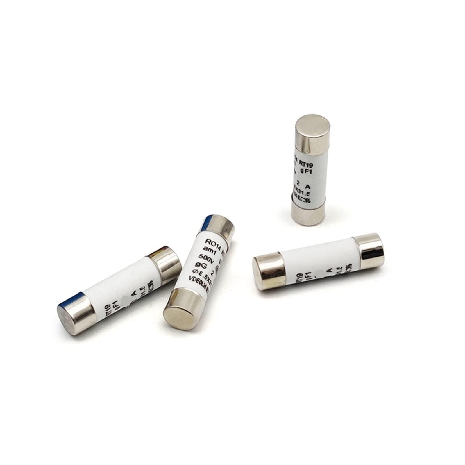 Fusibili a cartuccia in ceramica, Fusibili for tubi in ceramica R014 R015 1A-32A 500V 20 pezzi(32A 9.5x36.5mm)