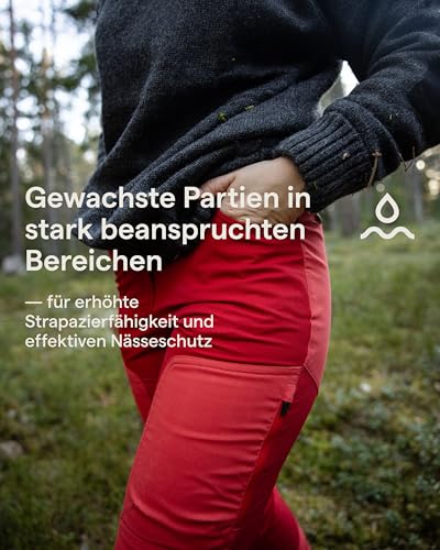 Pinewood Damen Active Outdoorhose mit Stretcheinsätzen und elastischem Bund für Komfort, eine robuste & Bequeme Trekkinghose ideal für Outdoor Aktivitäten & den aktiven Alltag