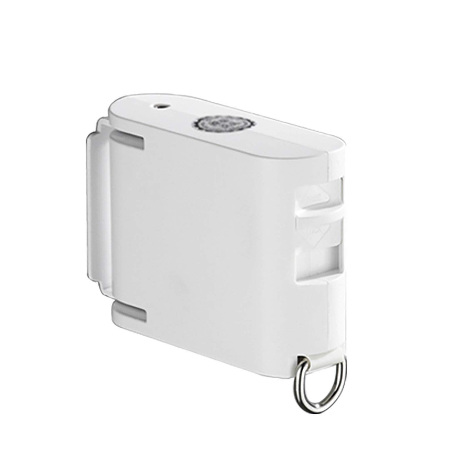 Retractable Clothesline Telescopic Invisible Clothesline With Belt Buckle Drying Rack for Bathroom, Hotel(White)