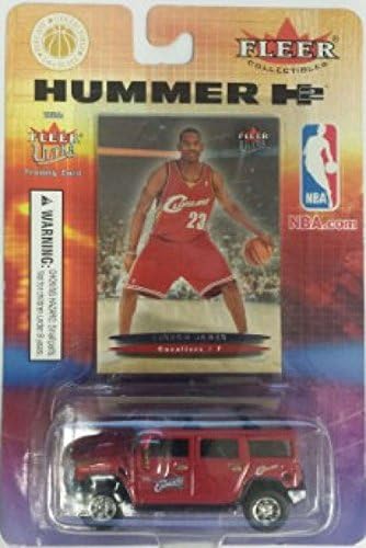 2003- 2004 Fleer Ultra Hummer H2 LeBron James Rookie Card and Hummer