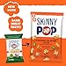 SkinnyPop Popcorn, Cheddar Jalapeño, Made with Real Cheese, Whole Grain Snack, 4.4oz Bag