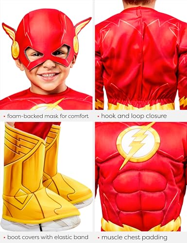 Disfraz The Flash para toddlers Rubies DC Comics miniatura 3