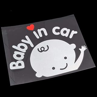 Baby on board baby in car sticker