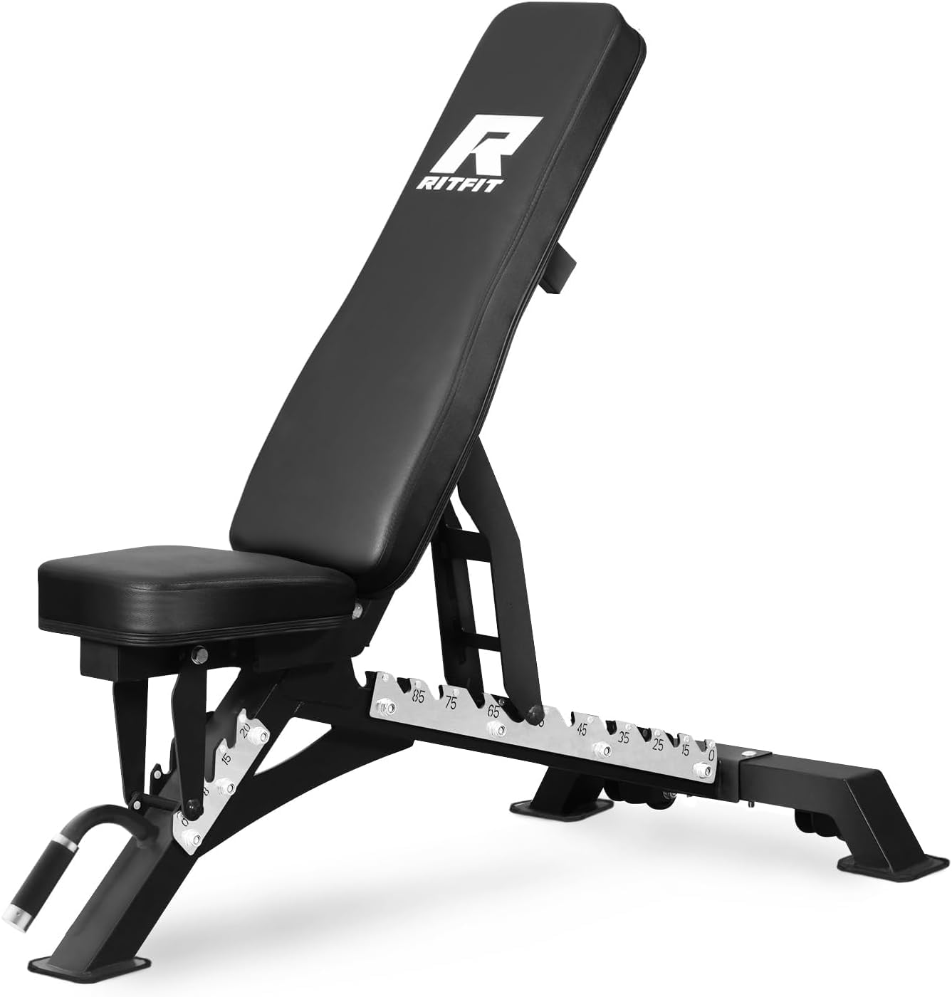 RitFit Hantelbank, Schrägbank, Trainingsbank Max. 590kg Tragkraft