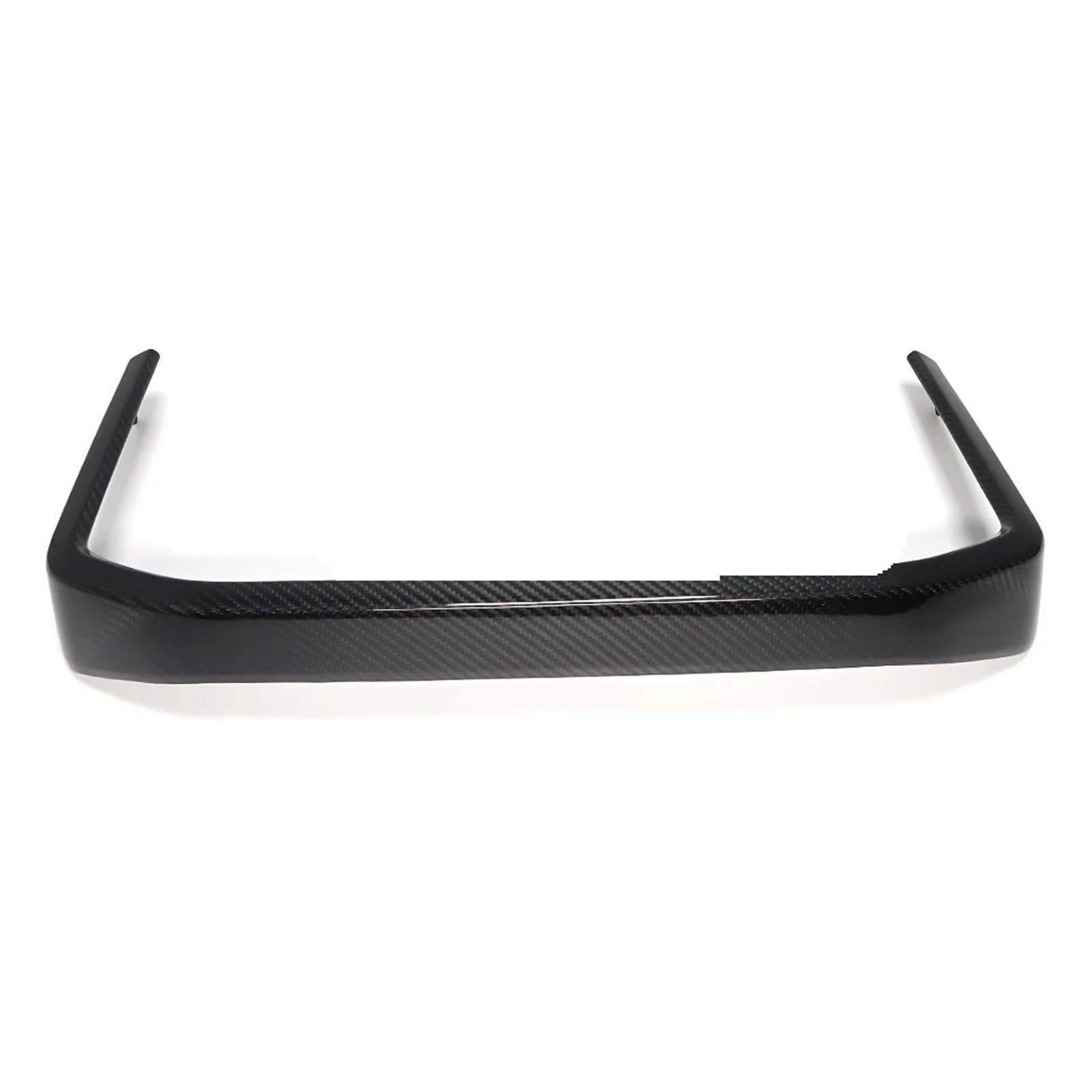 Interior Trim for F 150 for F150 for Raptor 2021-2023 Car Interior Center Screen Panel Navigation Screen Frame Cover Sticker Trim Cover Trim Sticker(Glossy Carbon)