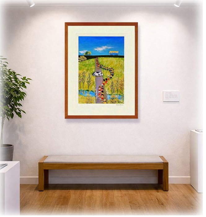 Amazon.co.jp: 絵画 谷内六郎 遠足 版画 : 谷内六郎: ホーム＆キッチン