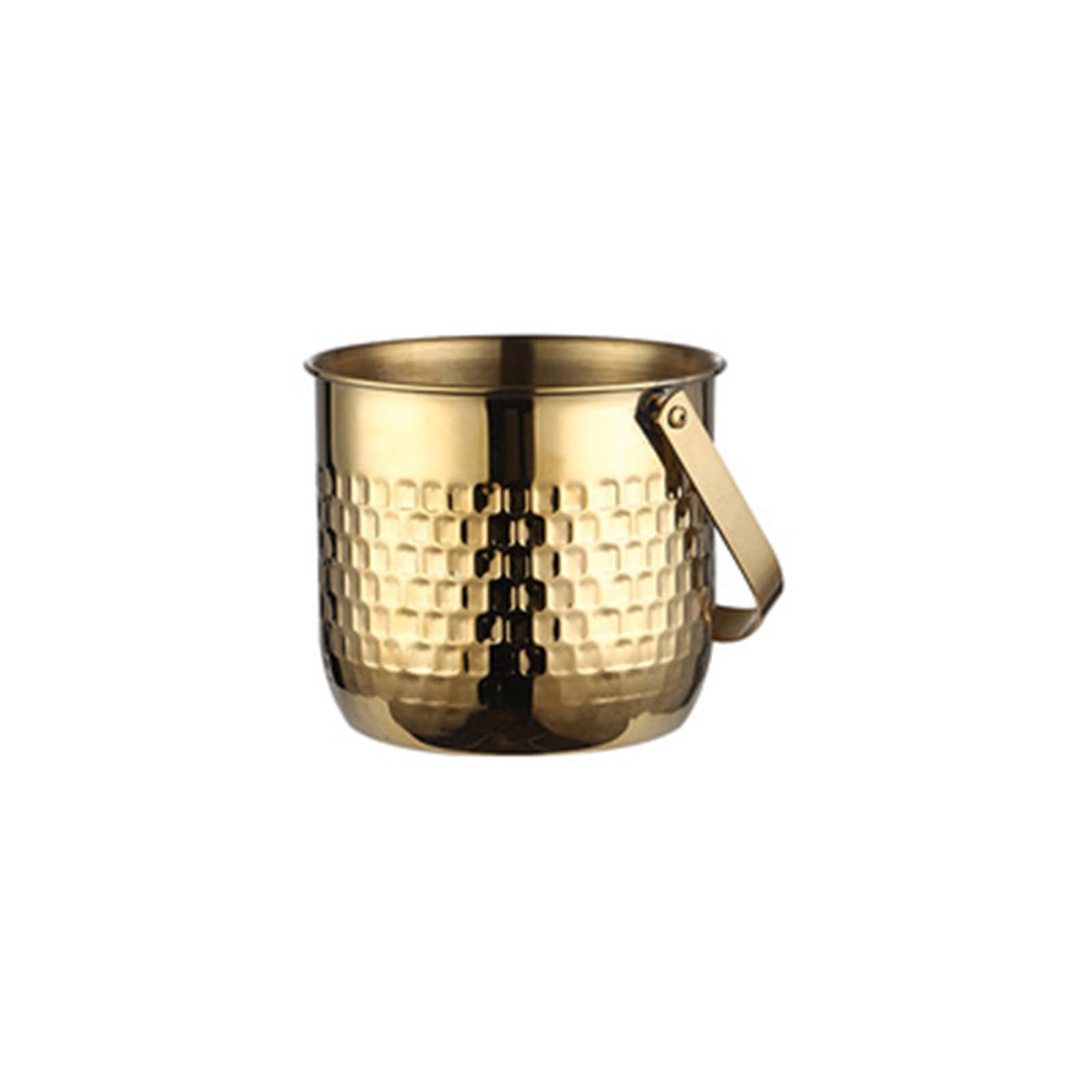 Tsophreniq Stainless Steel Ice Bucket Champagnes Wine Wine Party Buckets with Handle Barwares Thicken Cube Container Coolers