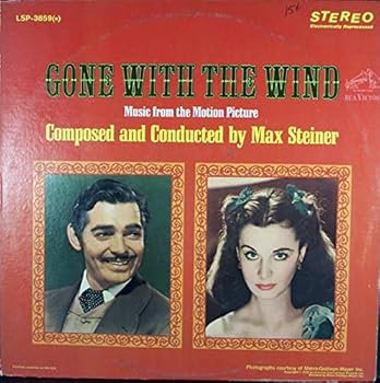 Paperback GONE WITH THE WIND - vinyl lp. THE AUTHENTIC ORIGINAL SCORE RECORDING - CLARK GABLE - VIVIEN LEIGH - LESLIE HOWARD AND OTHERS. Book