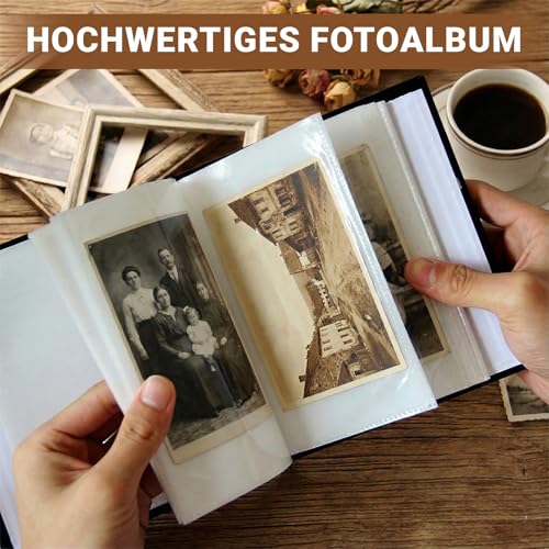 2 sztuki albumów fotograficznych do wkładania, mini album na zdjęcia, album z okienkiem przednim, książka trzyma 100 sztuk, na wesele, do podróży