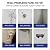 Drywall Repair Kit,2 Pack Wall Mending Agent,Wall Spackle with Scraper, Wall Surface Hole Fill Quick and Easy Solution