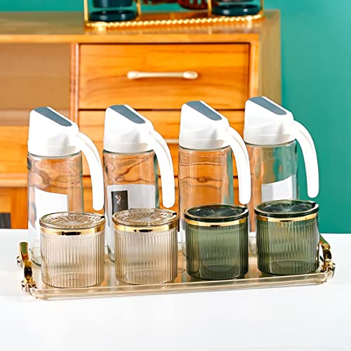 Dispensador de temperos, potes de condimento, caixa de plástico para tempero, recipiente de armazena