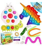 CozyBomB Sensory Fidget Packs Toys Pop - Fidget Toy Pack Stress Balls Figit Packages Push Popper ...