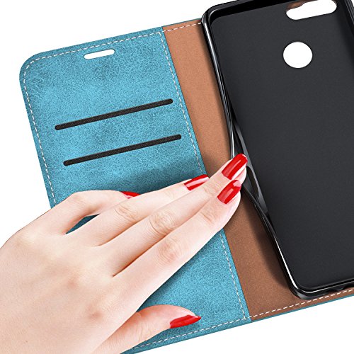 MOBESV Smiley Custodia in Pelle Huawei Nova 2