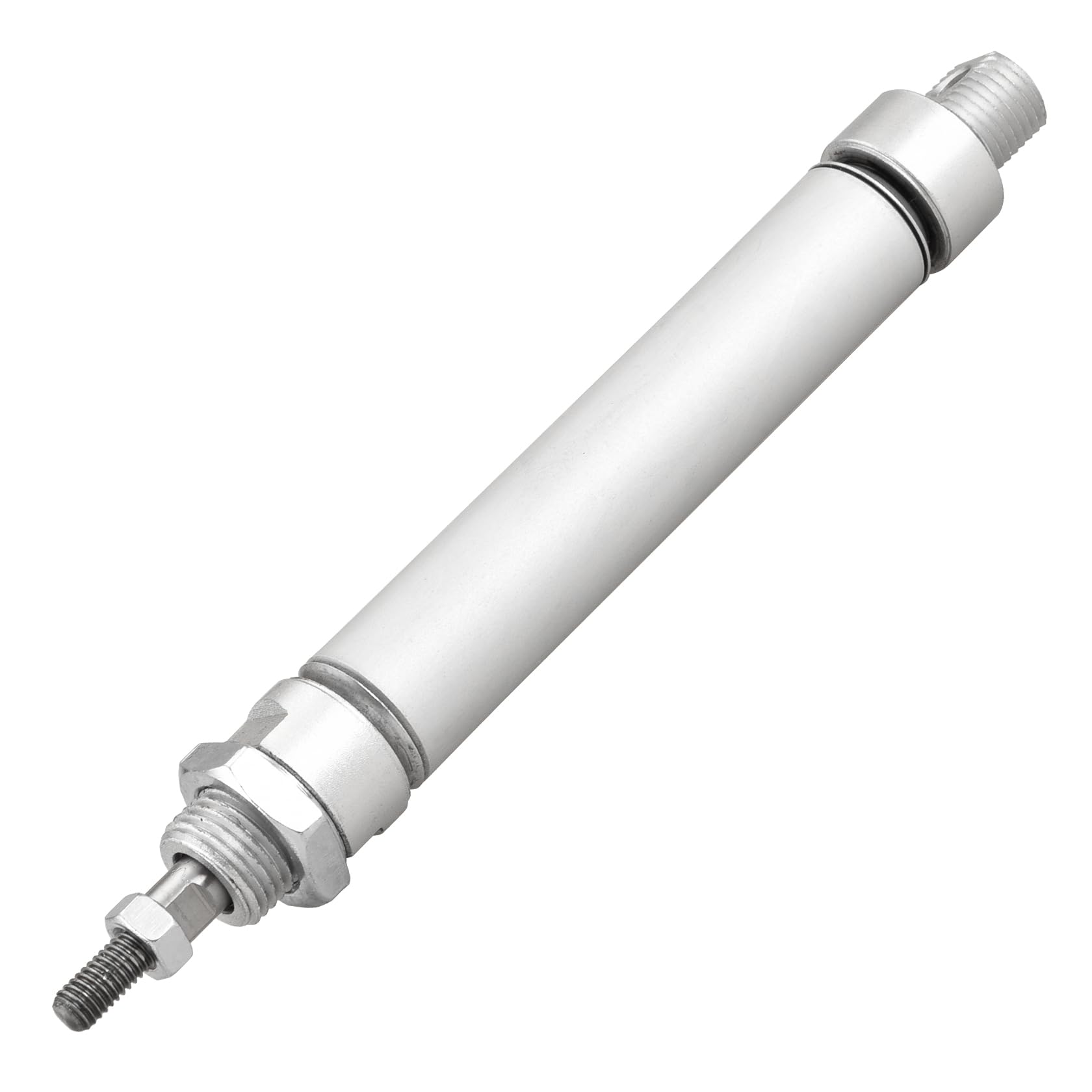 Heschen Vérin pneumatique Mince, Mal 16-75, M5 Port, Alésage 16mm, Course 75mm, Double Effet