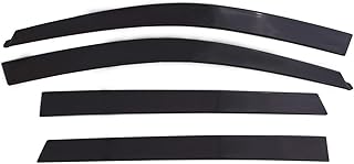 Auto Ventshade 894052 Low Profile Dark Smoke Ventvisor Side Window Deflector, 4-Piece Set for 2011-2018 Ford Explorer