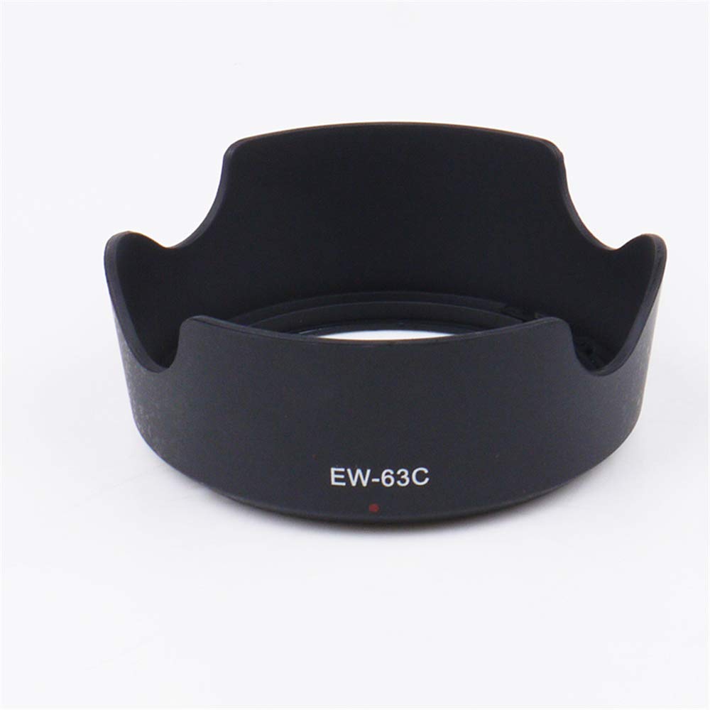 Pixco EW-63C Bayonet Mount Lens Hood for Canon EF-S 18-55mm f/3.5-5.6 IS STM Lens Camera Replacement