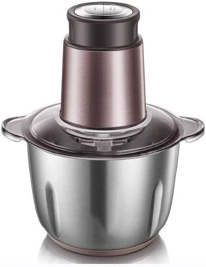 Food Processor, Household Electric Meat Grinder, Stainless Steel Meat Grinder, Meat, Vegetable, Fruit and Nut Meat Grinder (253 * 178MM)