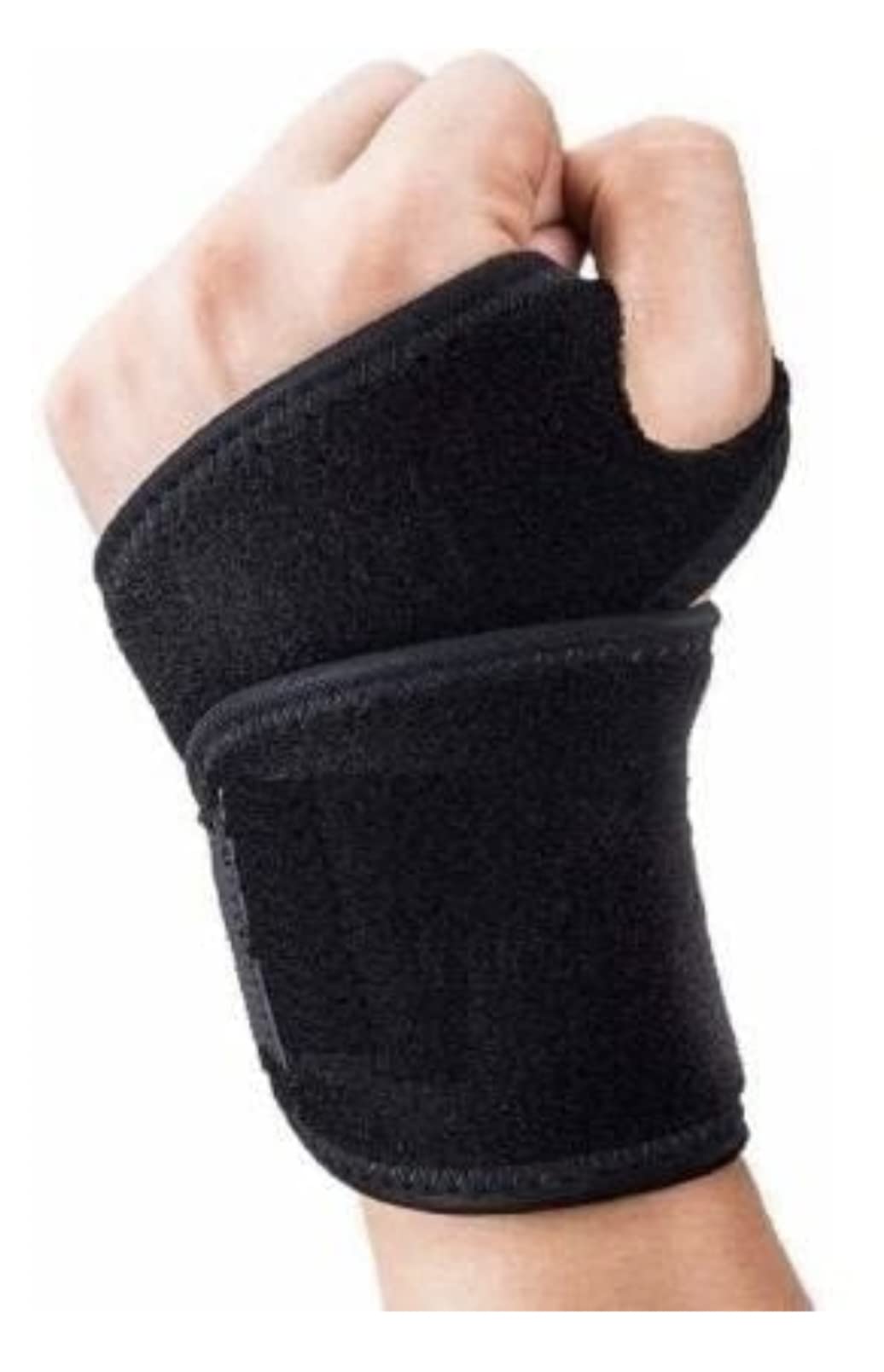 ArmX Wrist Support Band With Thumb Loop Strap for Weightlifting, Powerlifting, Gym, and Crossfit - Wrist Support Band for Men and Women (Both Hands, Black) (B09X1MV2HY) Amazon Price History, Amazon Price Tracker