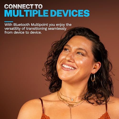 Image of JLab JBuds Mini Tones, True Wireless Earbuds, Bluetooth Multipoint, Be Aware Audio, IP55 Sweat Resistant, 7572 W