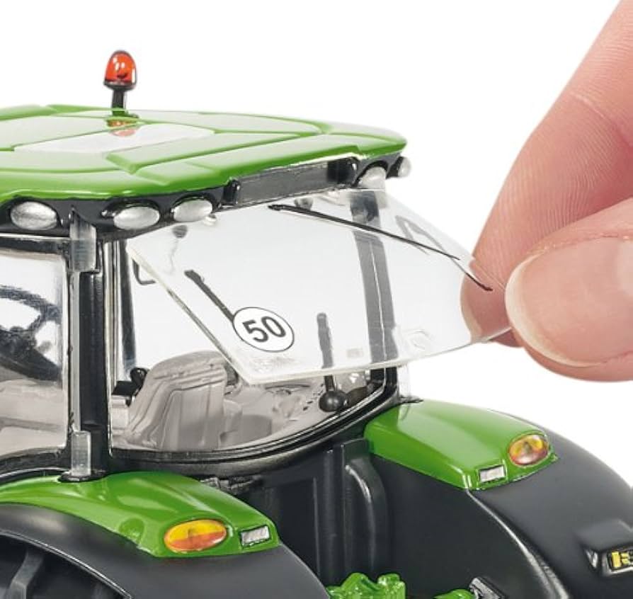 WIKING 077318 John Deere 6125R Model Tractor, 1:32, Metal