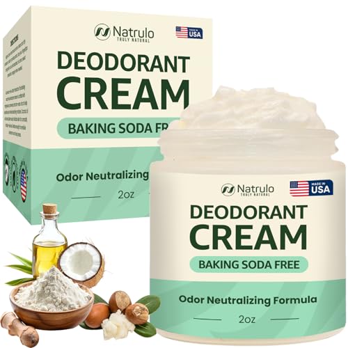 Image of Deodorant Cream - Aluminum Free Natural Whole Body Deodorant, Women & Men