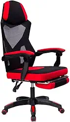 Cadeira de Escritório com Rodinha Fortt Verona Vermelha - CEGF01-V